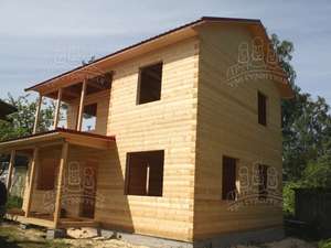 Новые фотографии брусовых домов - фото 10