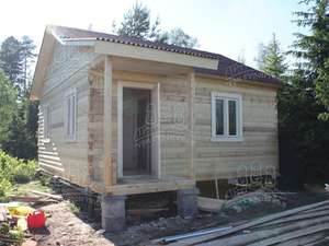 Новые фотографии брусовых домов - фото 13