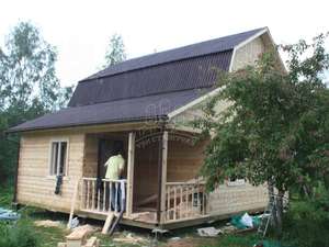 Новые фотографии брусовых домов - фото 16