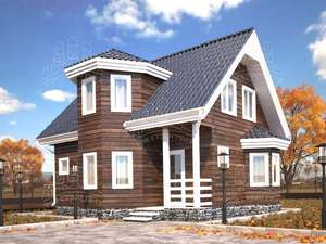 Новые проекты каркасных и газобетонных домов - фото 4