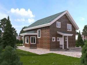 Новые проекты каркасных и газобетонных домов - фото 6
