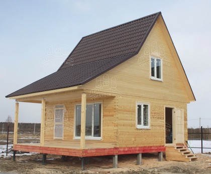 Из какого размера бруса лучше строить баню?