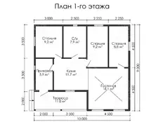 Этаж 1